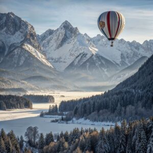 Vol en montgolfière dans les Alpes avec un professionnel | Pinnacle Experiences