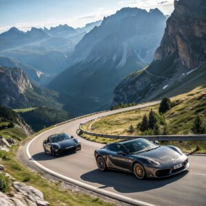 Rallye avec voitures historiques dans les Alpes | Pinnacle Experiences